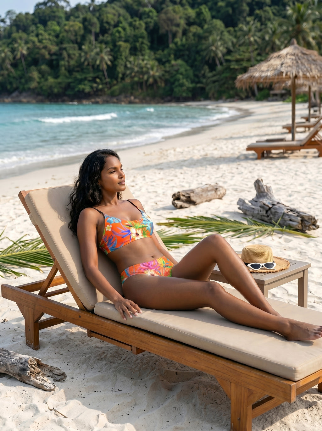 BOSS BTCH Bright Tropical Low-Rise Bikini
