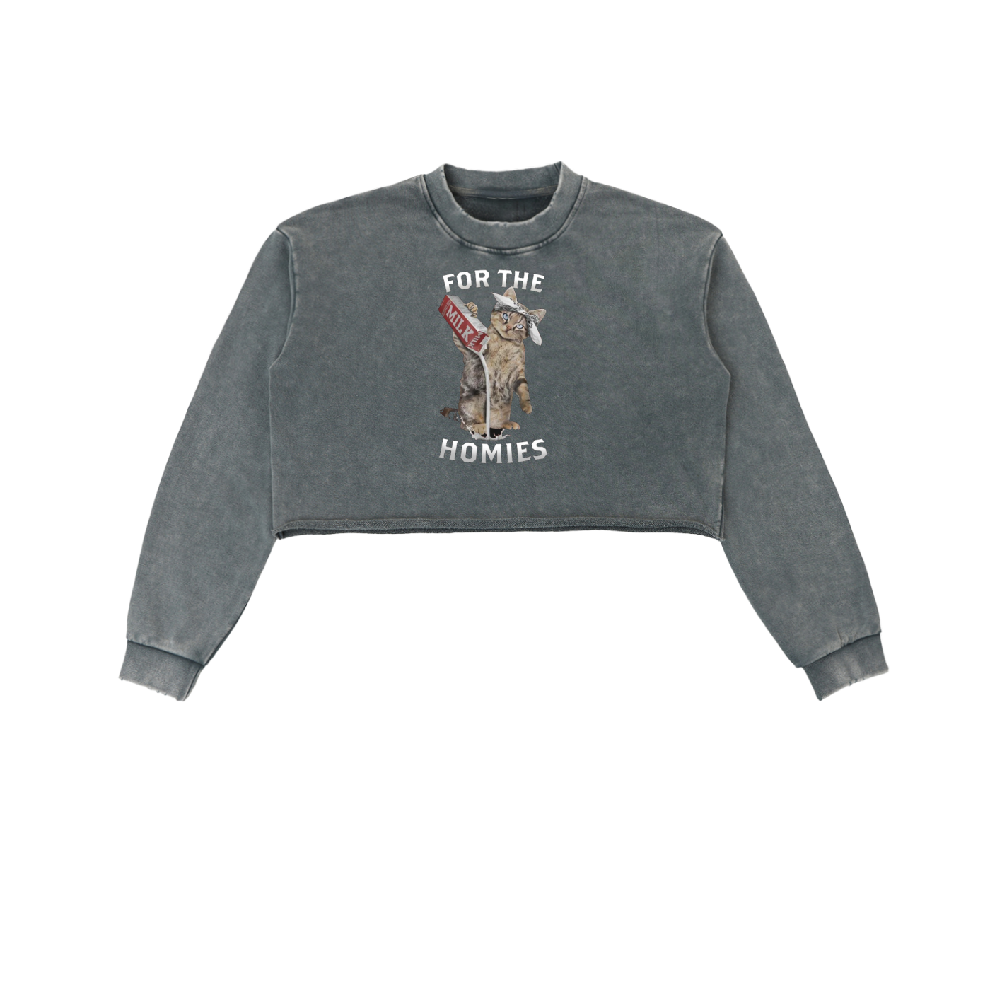 boss btch,Jumper,For The Homies,cat jumper,cropped jumper,b-girl clothing