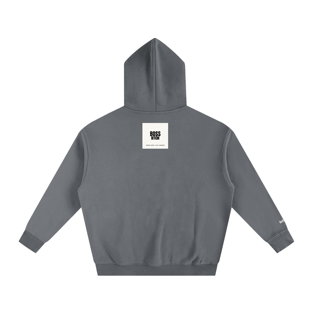 Sudadera con capucha de felpa Oversize BoSS BTCH