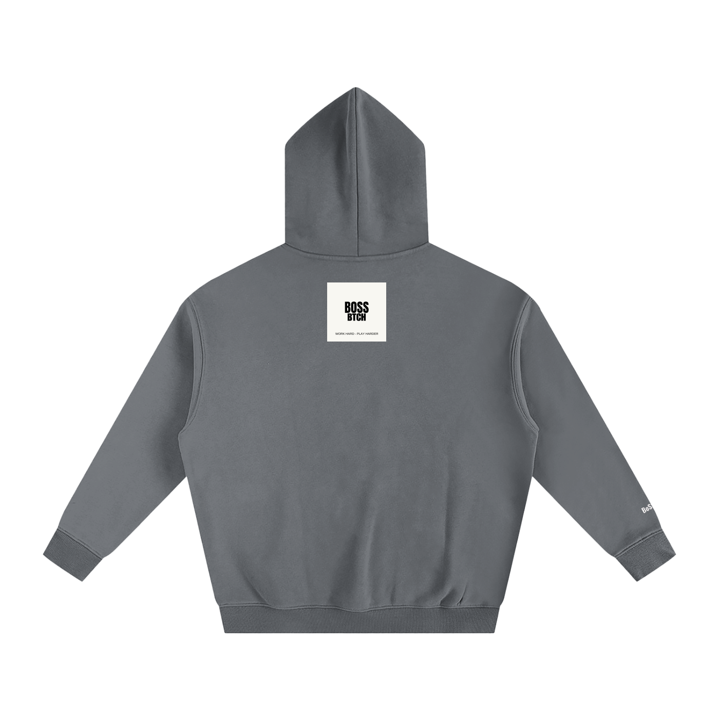 Sudadera con capucha de felpa Oversize BoSS BTCH