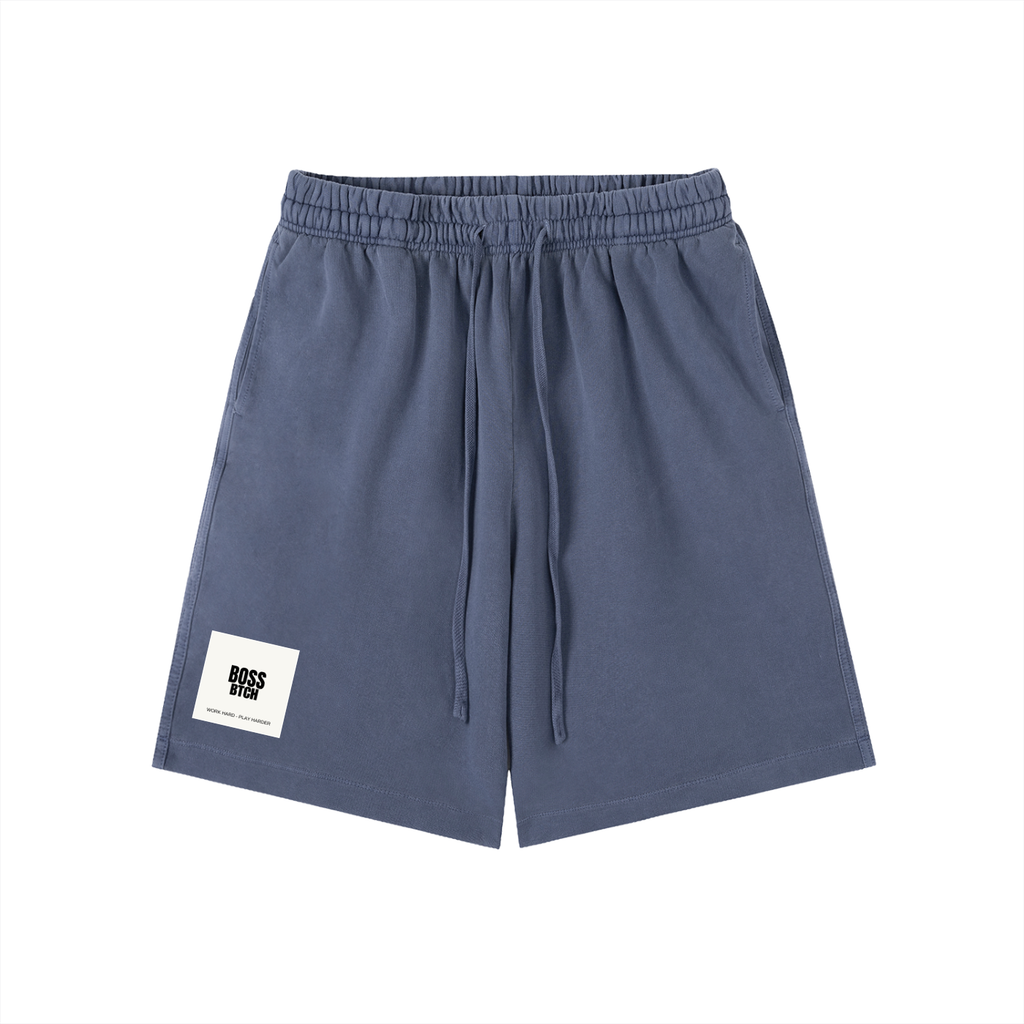BoSS BTCH Vintage Wash Cotton Shorts