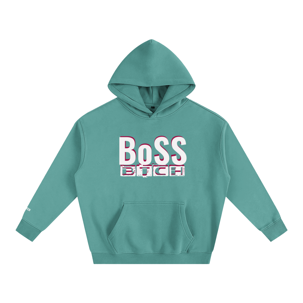 Sudadera con capucha de felpa Oversize BoSS BTCH