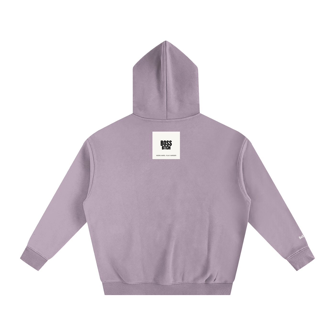 Sudadera con capucha de felpa Oversize BoSS BTCH