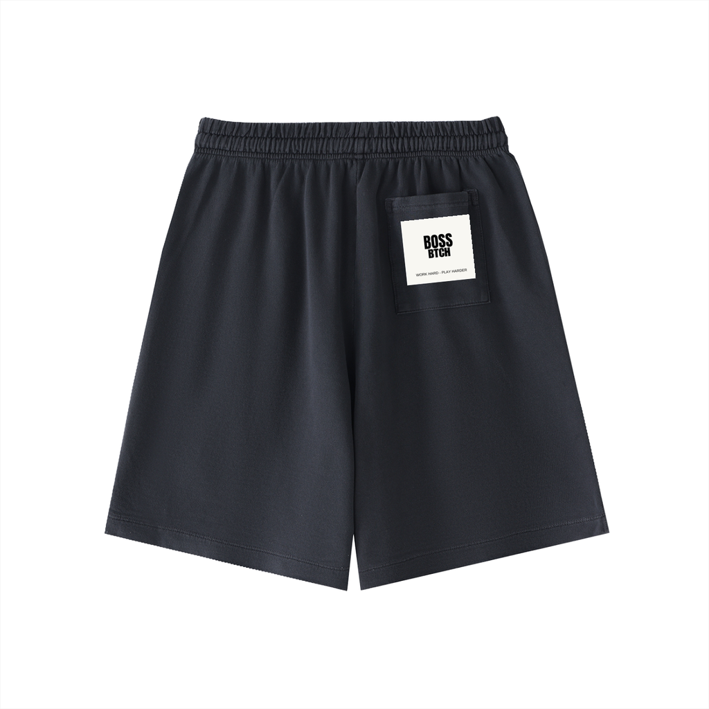 BoSS BTCH Vintage Wash Cotton Shorts