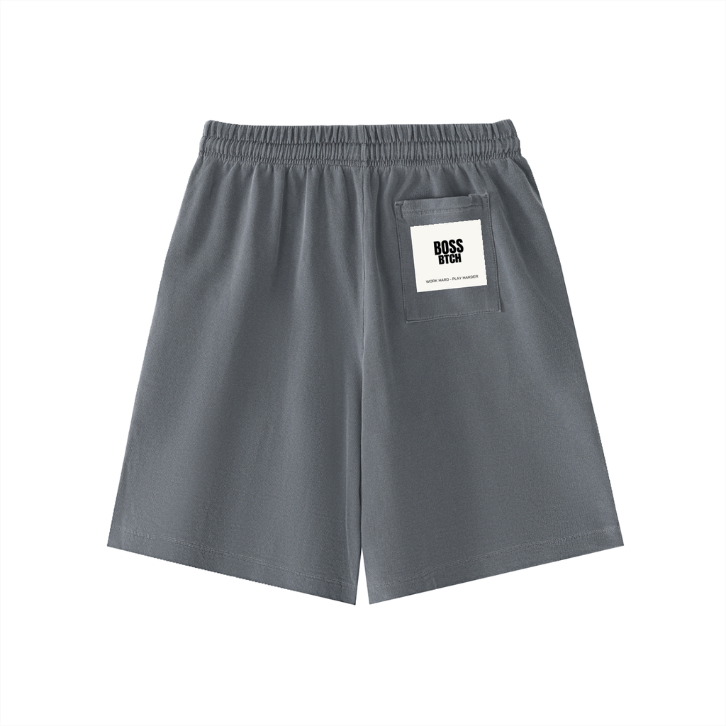 BoSS BTCH Vintage Wash Cotton Shorts