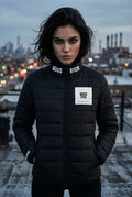 BOSS BTCH Black Padded Lightweight Puffer Bomber Jacket