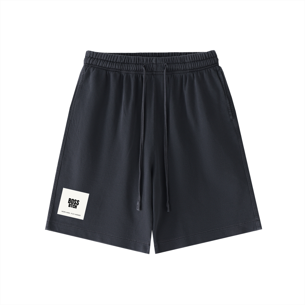 BoSS BTCH Vintage Wash Cotton Shorts