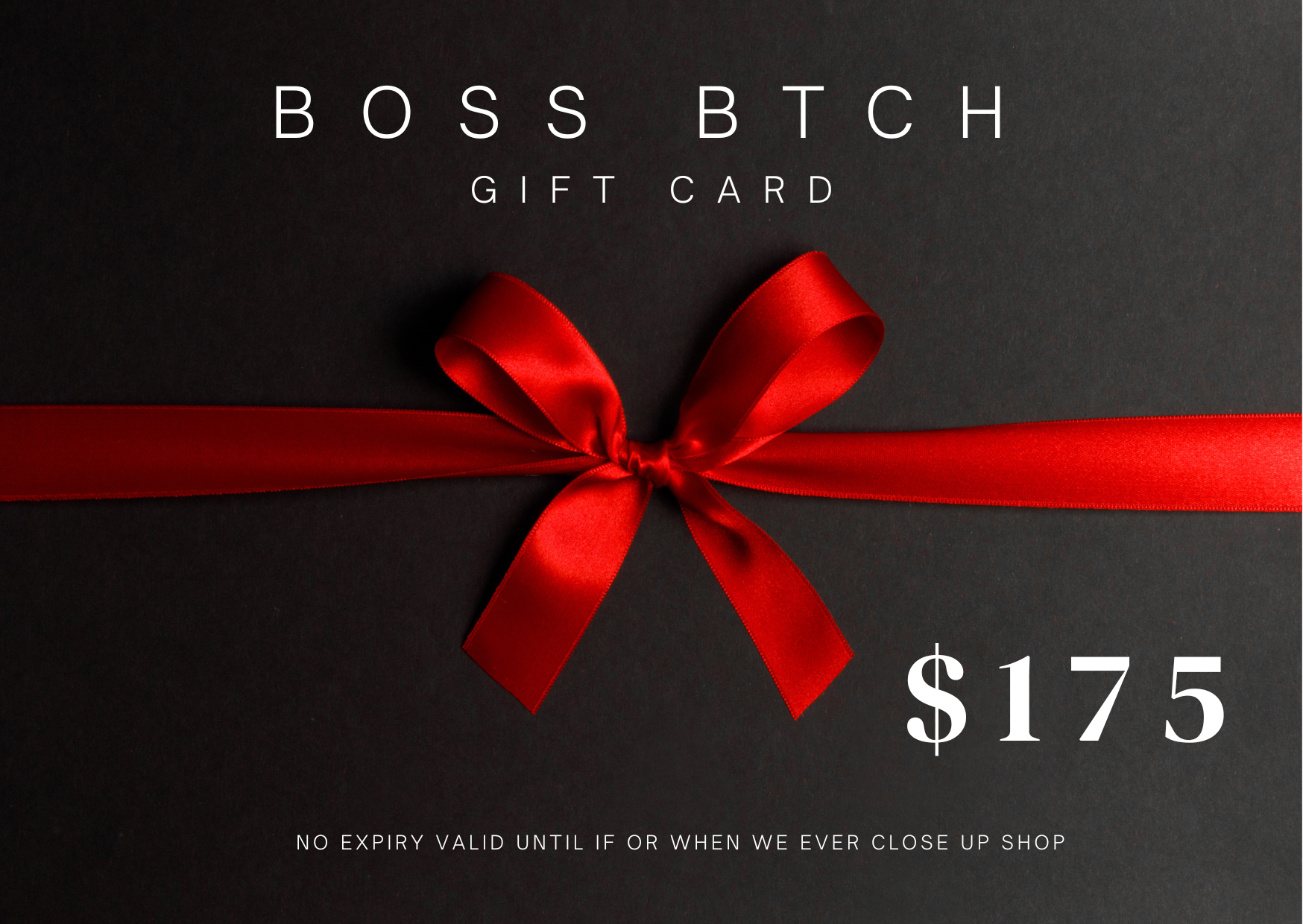 BOSS BTCH GIFT CARD