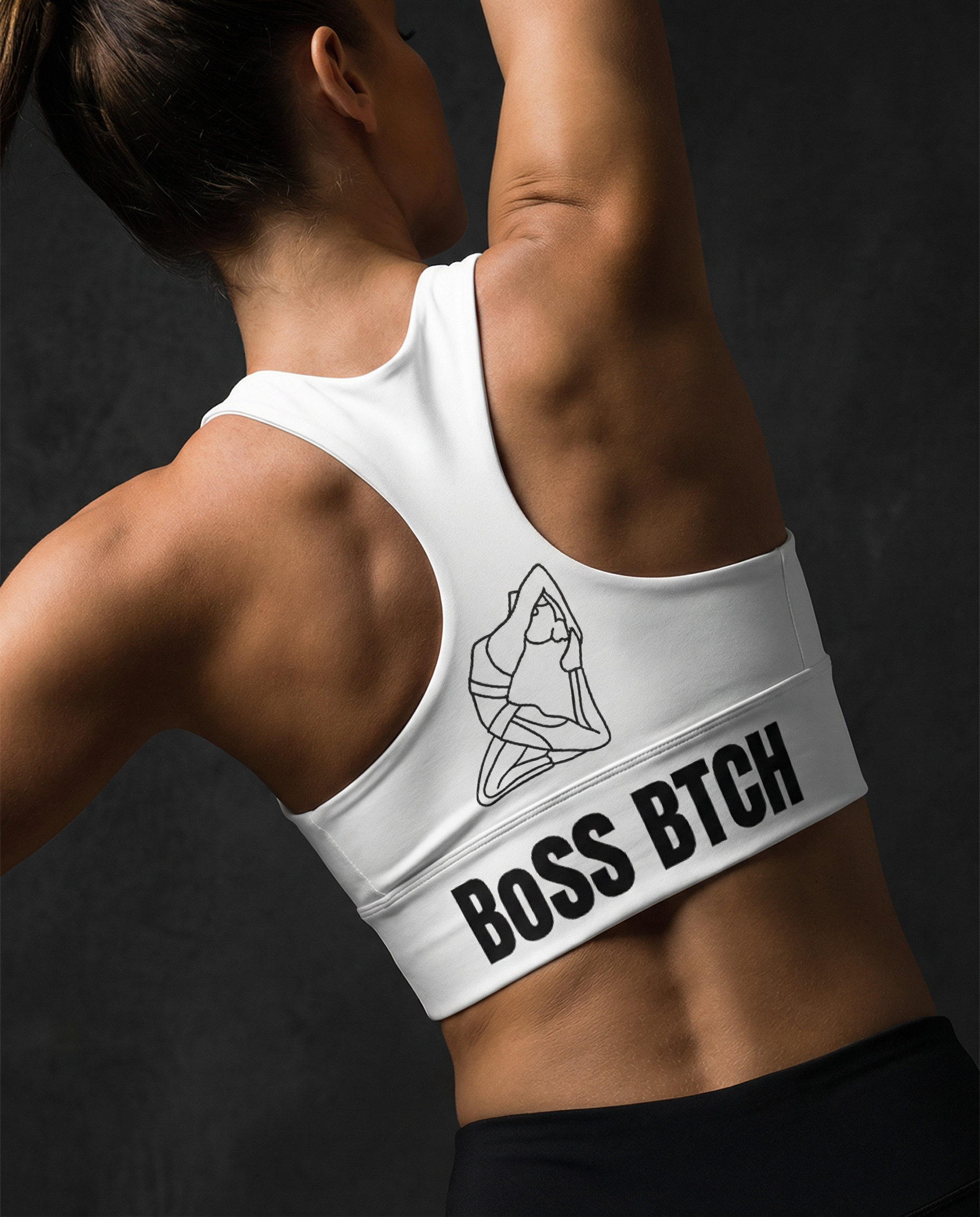 BoSS BTCH Recycled Yoga Sports Bra - Boss BTCH