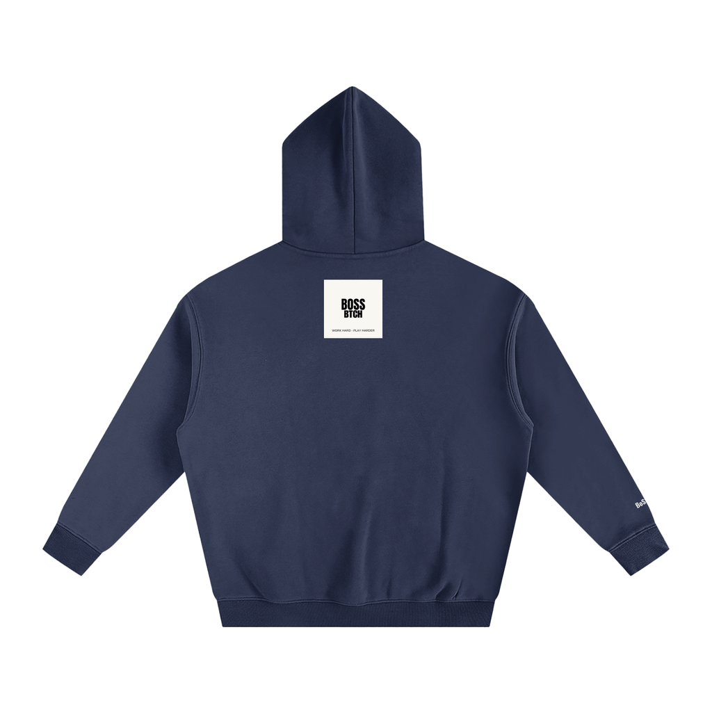 Sudadera con capucha de felpa Oversize BoSS BTCH
