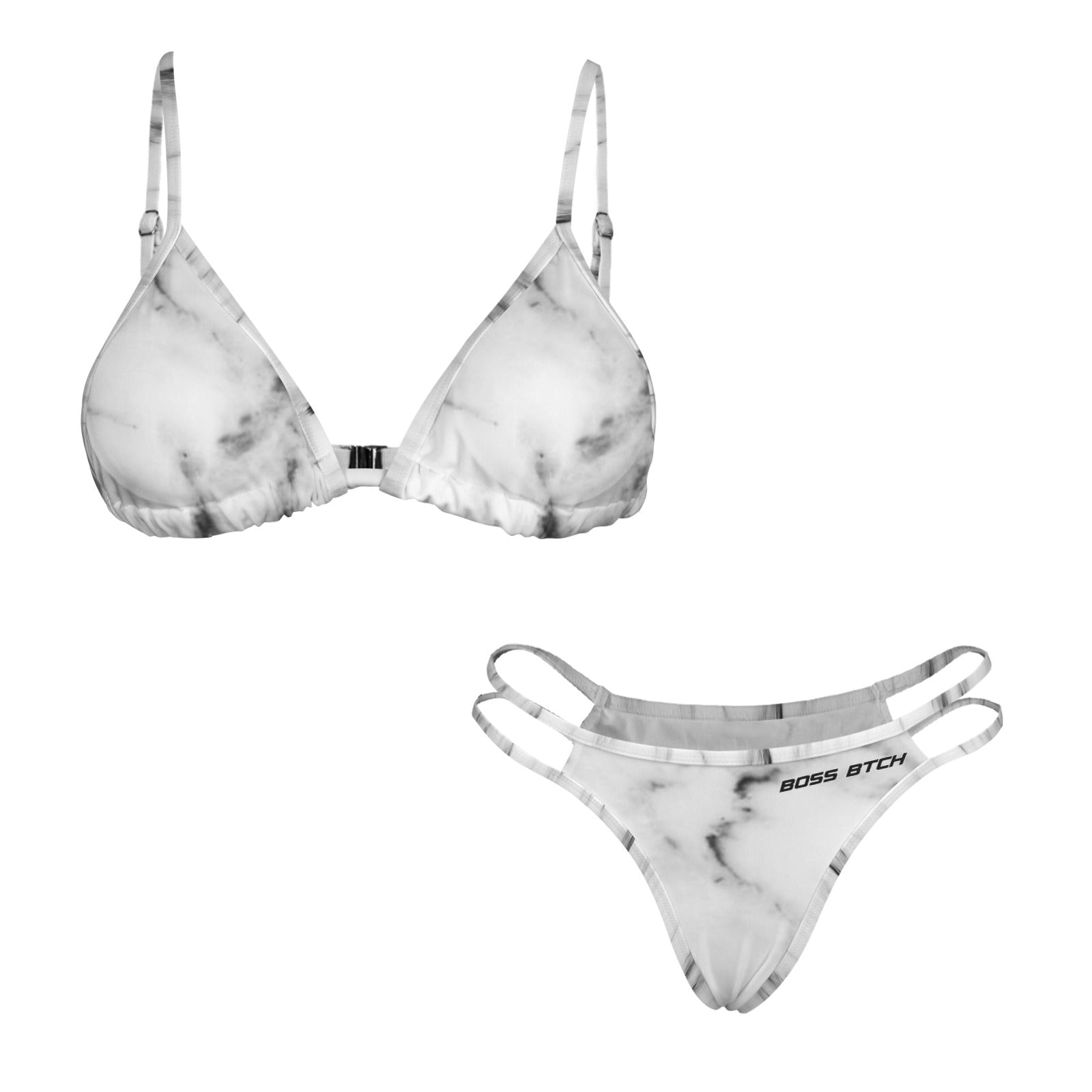 Bikini de Impresión de Mármol BOSS BTCH