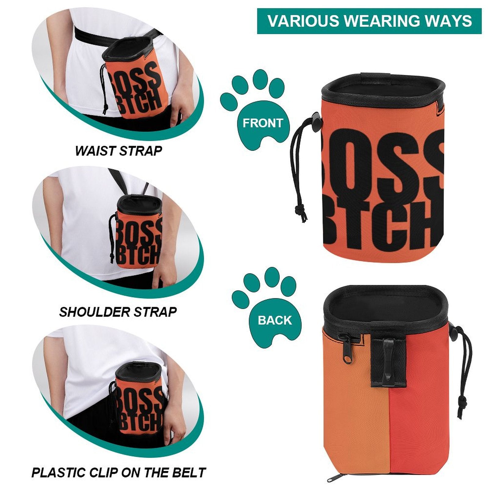 Bolsa de Entrenamiento para Mascotas BoSS BTCH