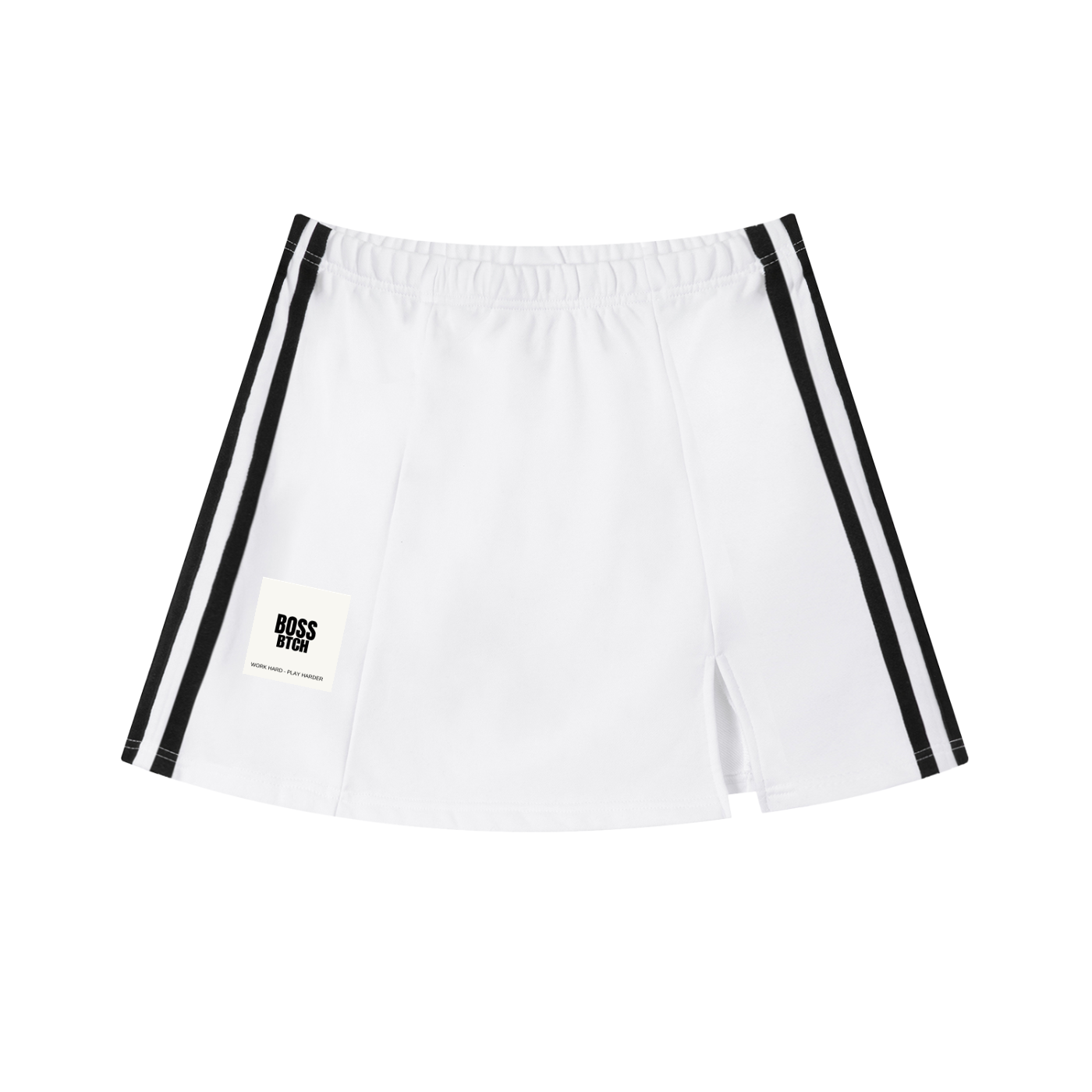 Falda con abertura y franjas laterales BoSS BTCH