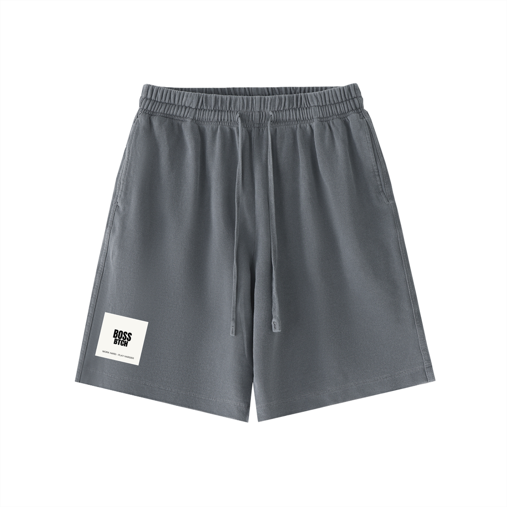 BoSS BTCH Vintage Wash Cotton Shorts
