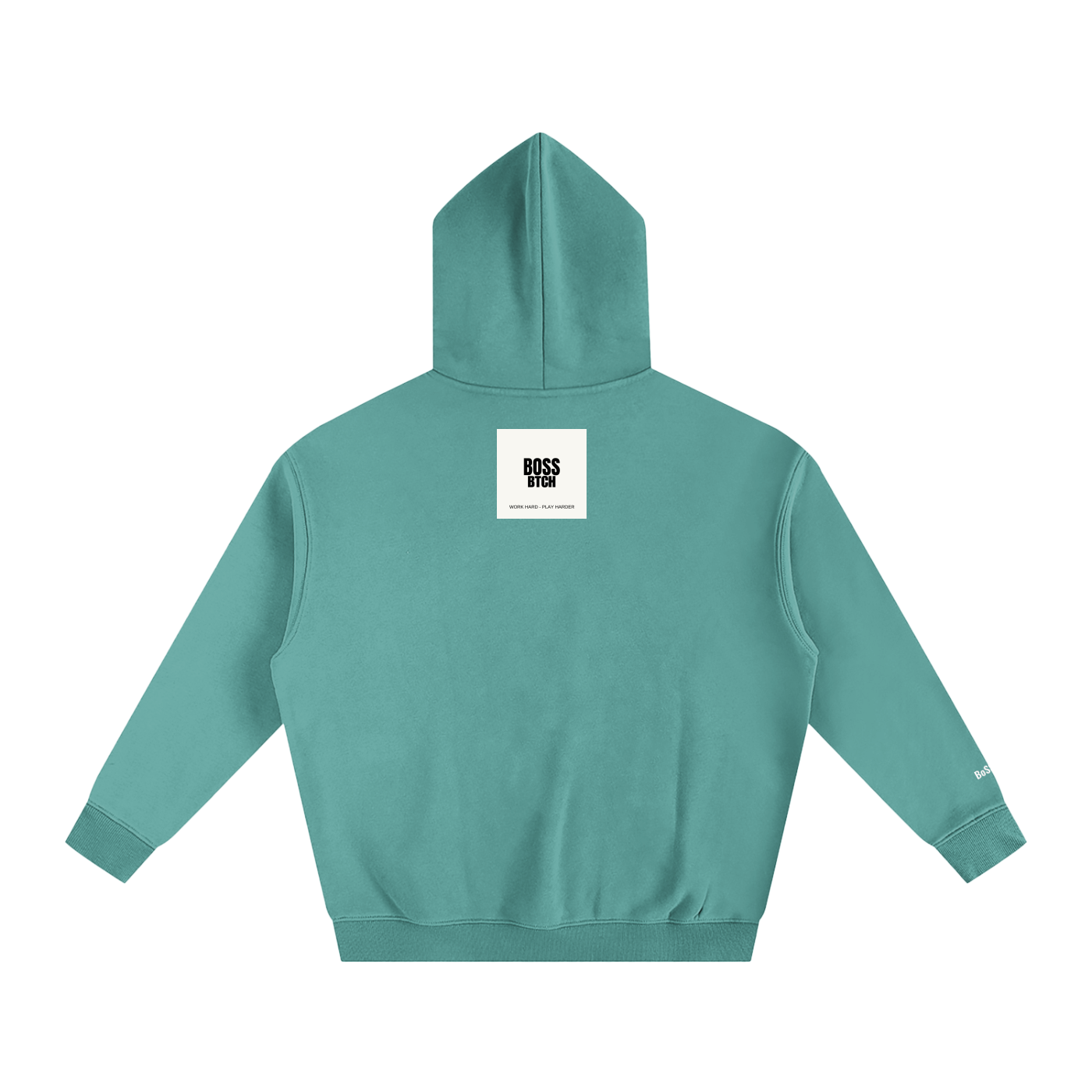 Sudadera con capucha de felpa Oversize BoSS BTCH
