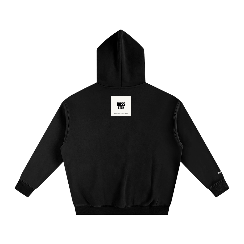 Sudadera con capucha de felpa Oversize BoSS BTCH