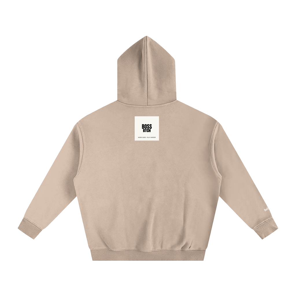 Sudadera con capucha de felpa Oversize BoSS BTCH
