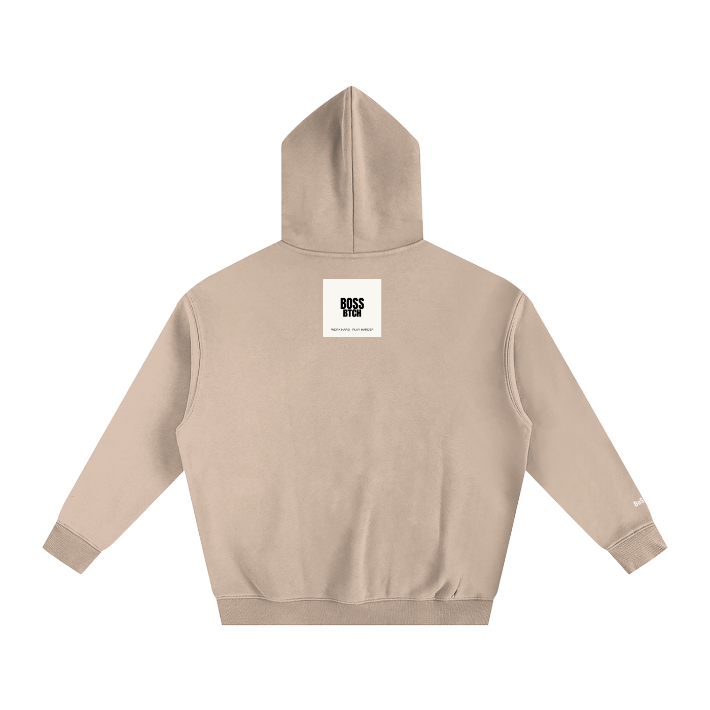 Sudadera con capucha de felpa Oversize BoSS BTCH