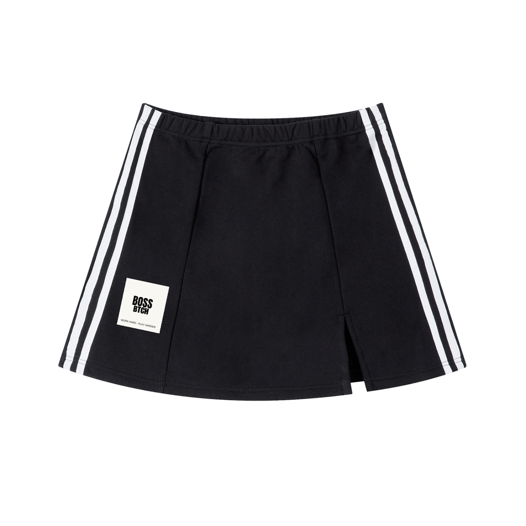 BoSS BTCH Side Stripe Slit Skirt