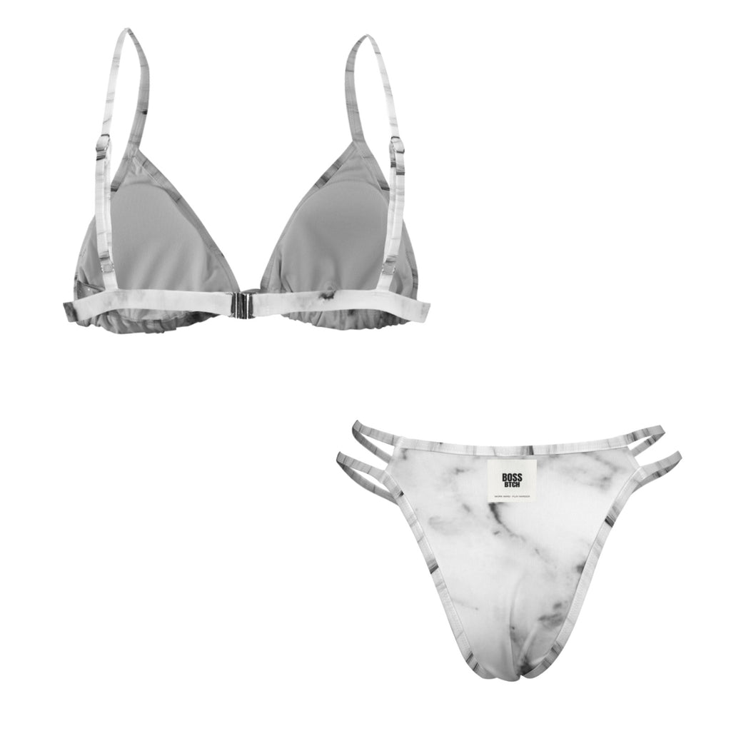 Bikini de Impresión de Mármol BOSS BTCH