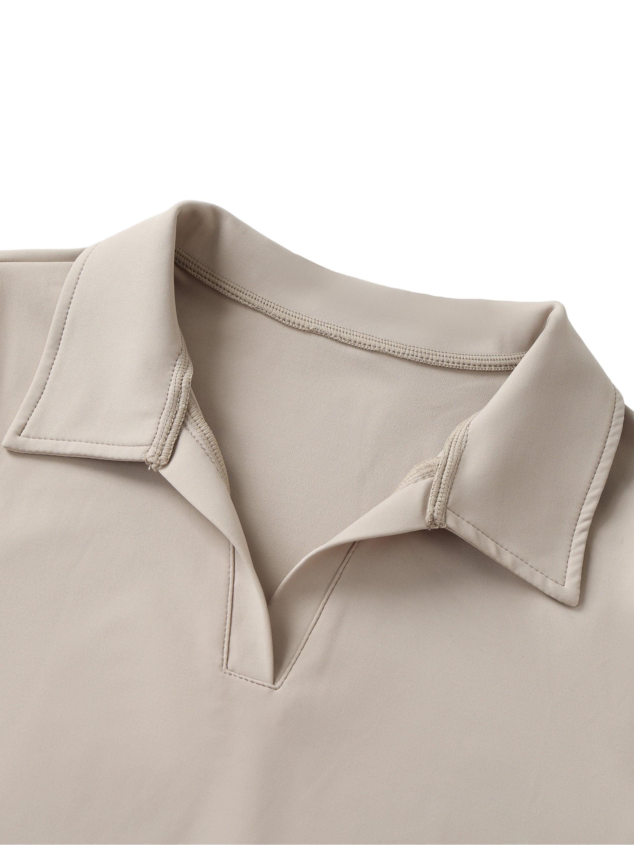 BoSS BTCH V-Neck Lapel Crop Top