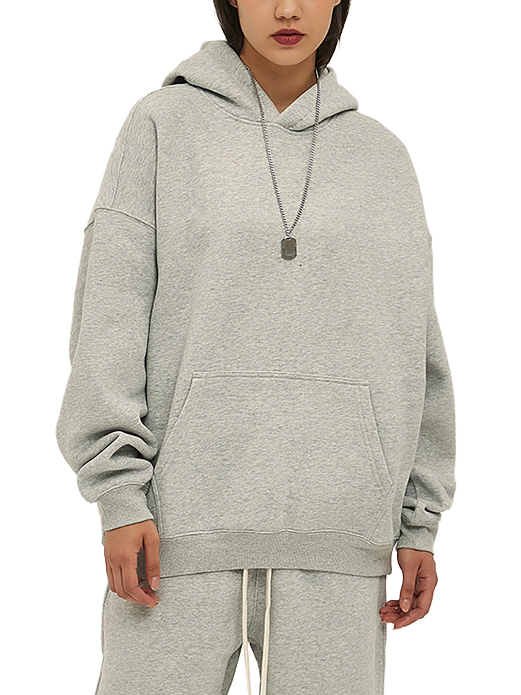 Sudadera con capucha de felpa Oversize BoSS BTCH
