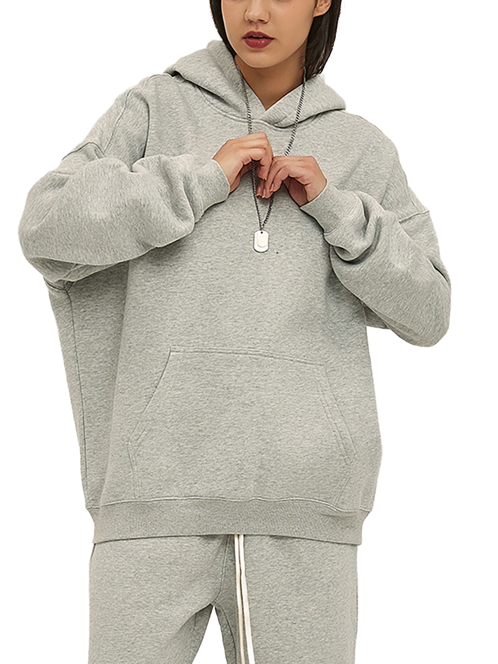 Sudadera con capucha de felpa Oversize BoSS BTCH