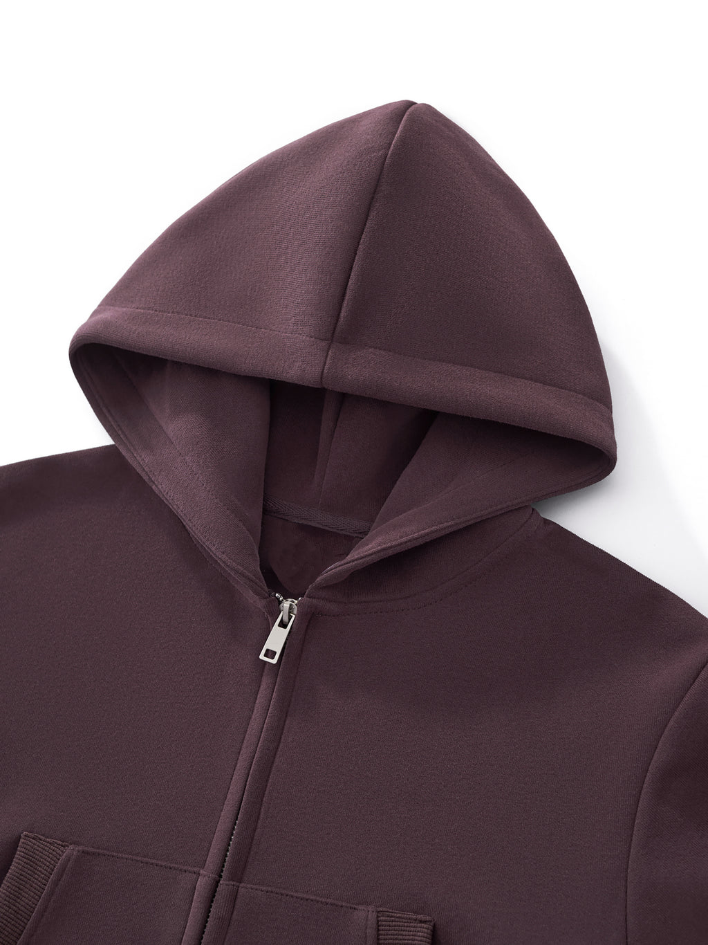 Sudadera con capucha recortada y cremallera BoSS BTCH