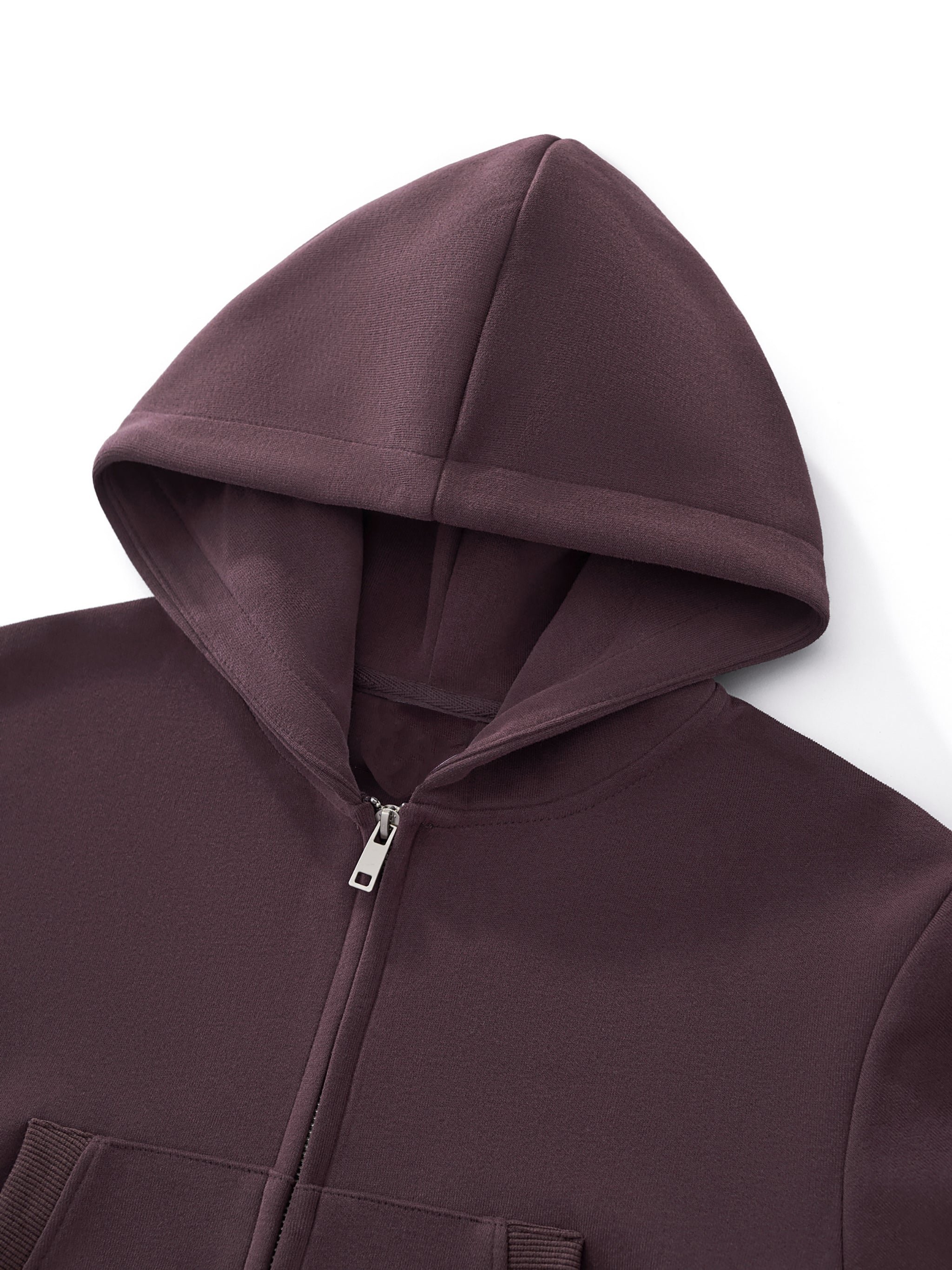 Sudadera con capucha recortada y cremallera BoSS BTCH