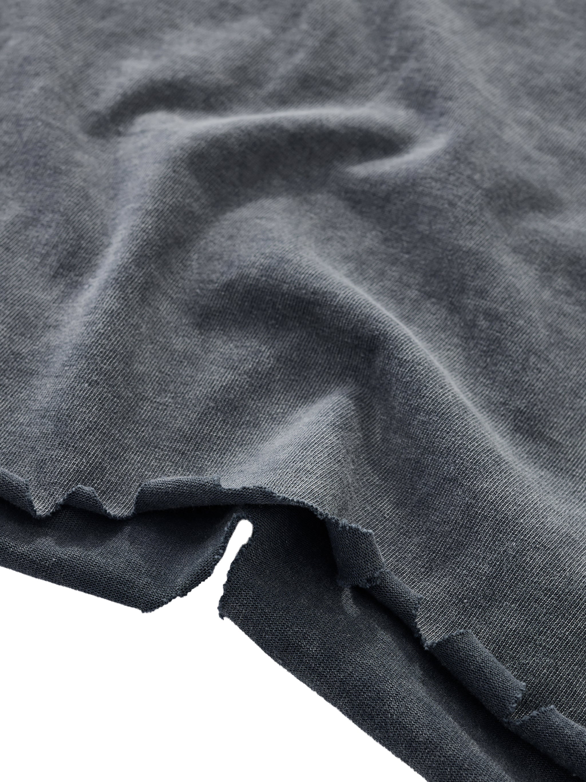 BoSS BTCH Oversized Snow Wash Raw-Hem Boxy T-shirt