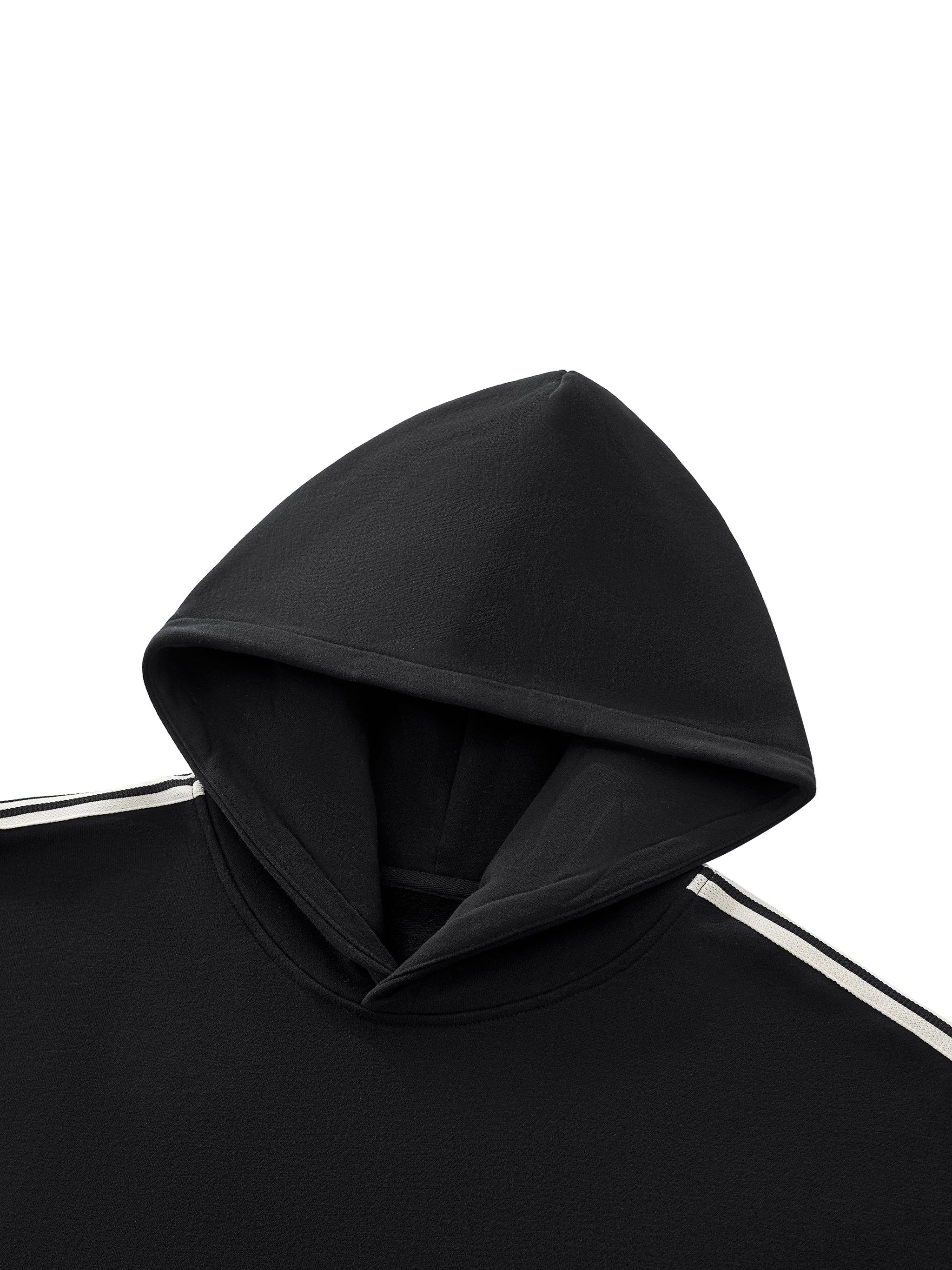 BoSS BTCH Oversized Side Stripe Drop-Shoulder Hoodie