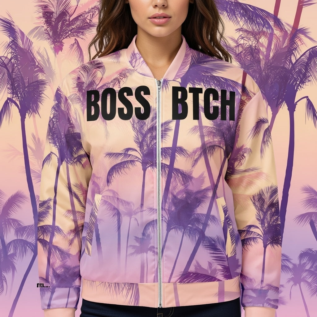 BoSS BTCH Miami Bomber Jacket