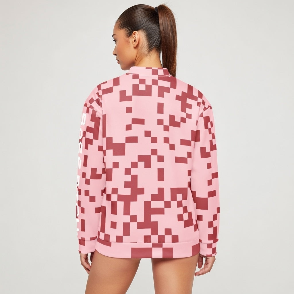 BoSS BTCH Pixel Bomber Jacket