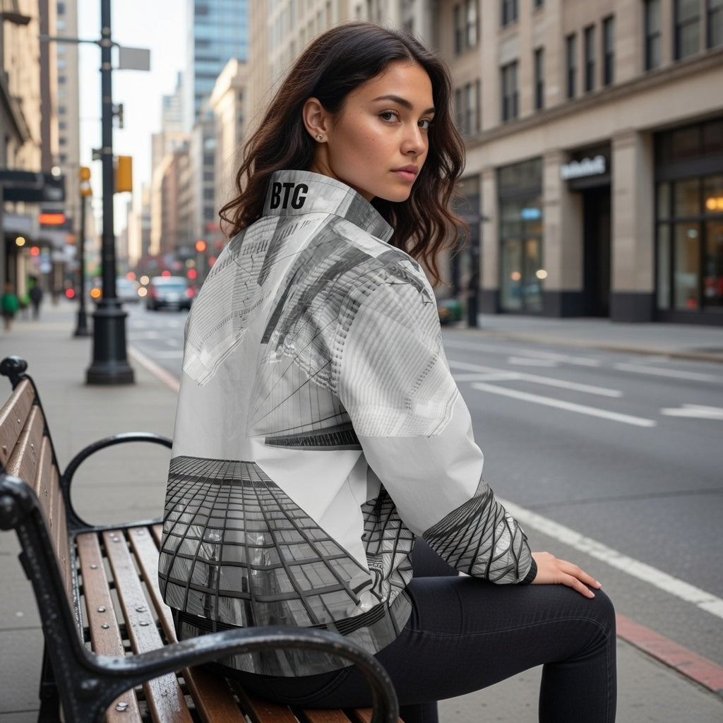 Chaqueta de pista unisex BoSS BTCH Cityscape