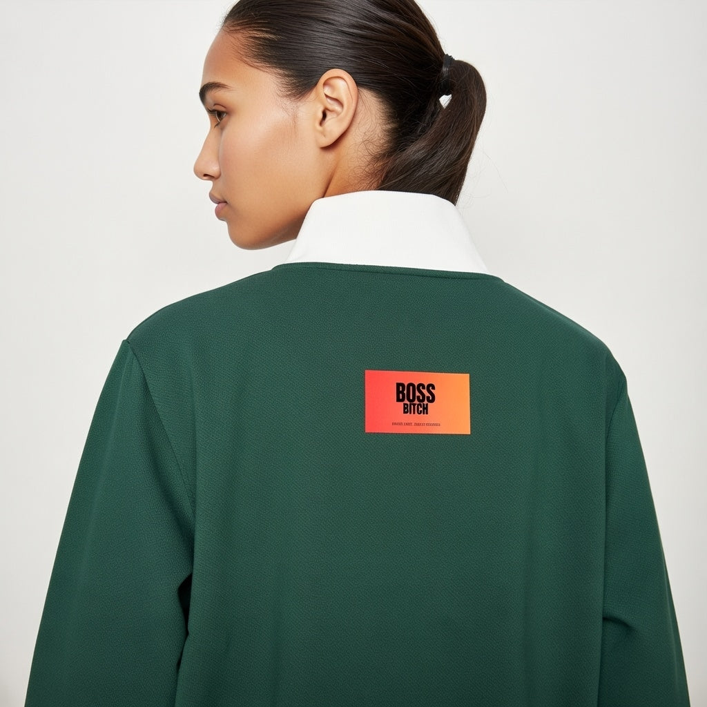 Chaqueta de chándal de felpa con franjas laterales Classic de BoSS