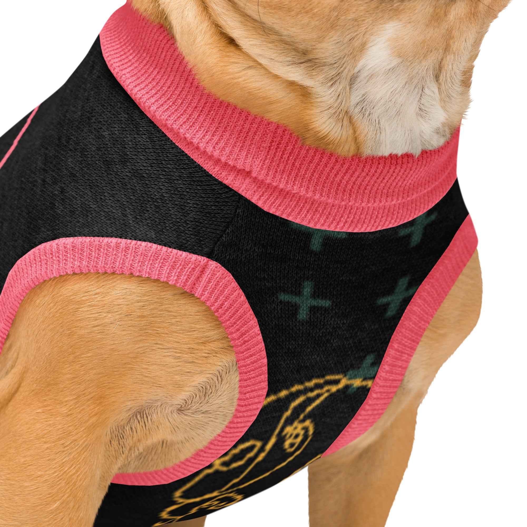 Knitted Style BoSS BTCH Pet Sweater