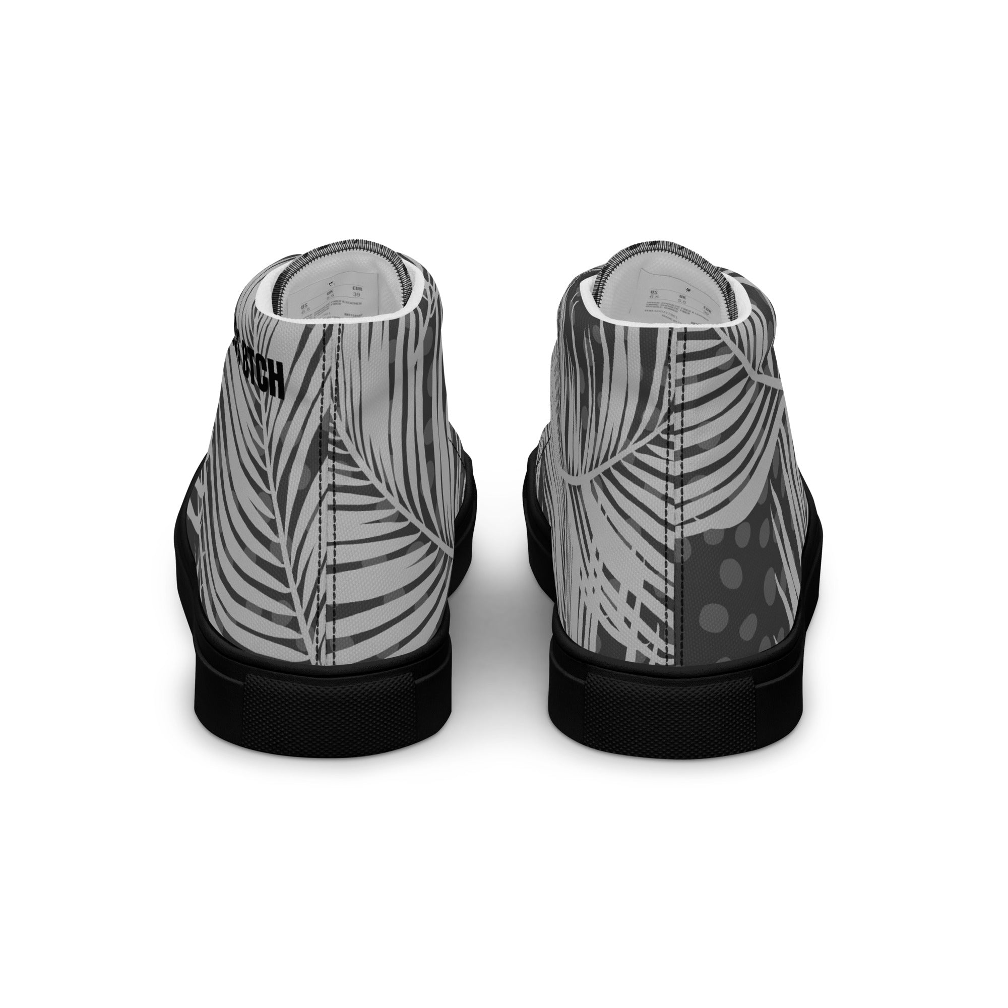 BoSS BTCH Women’s Fern Design High Tops - Boss BTCH