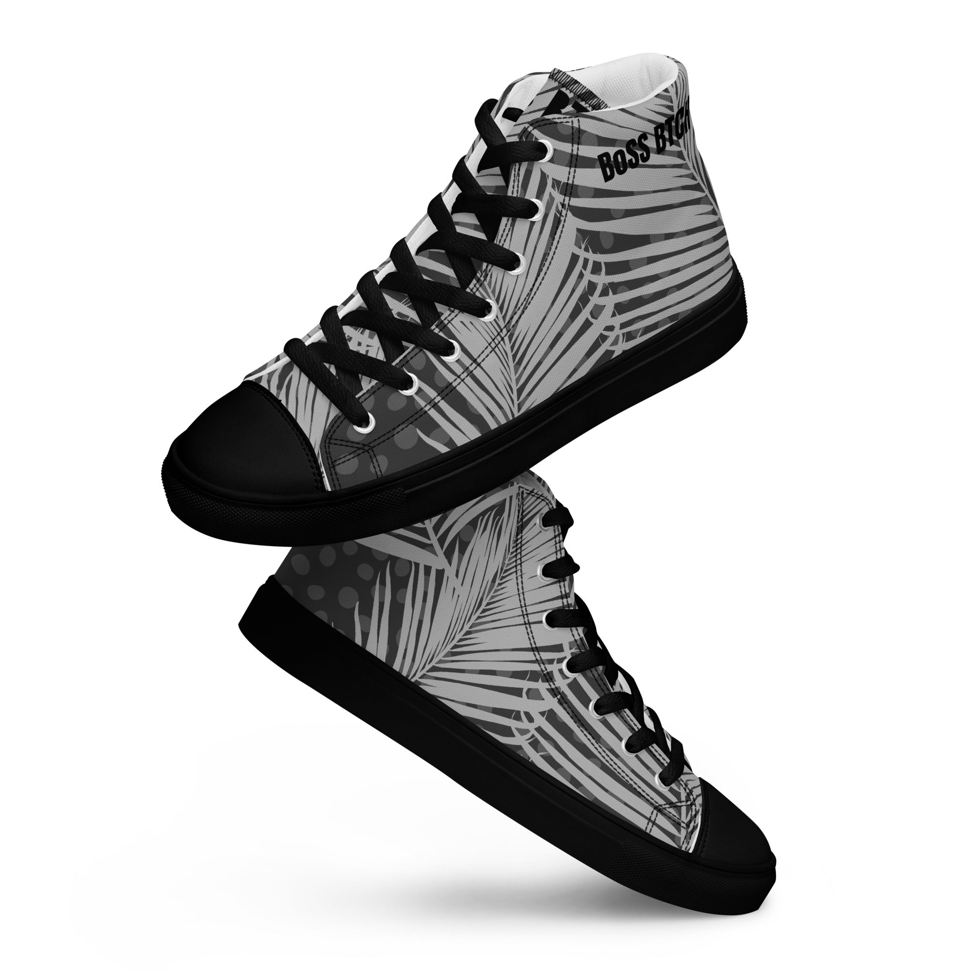 BoSS BTCH Women’s Fern Design High Tops