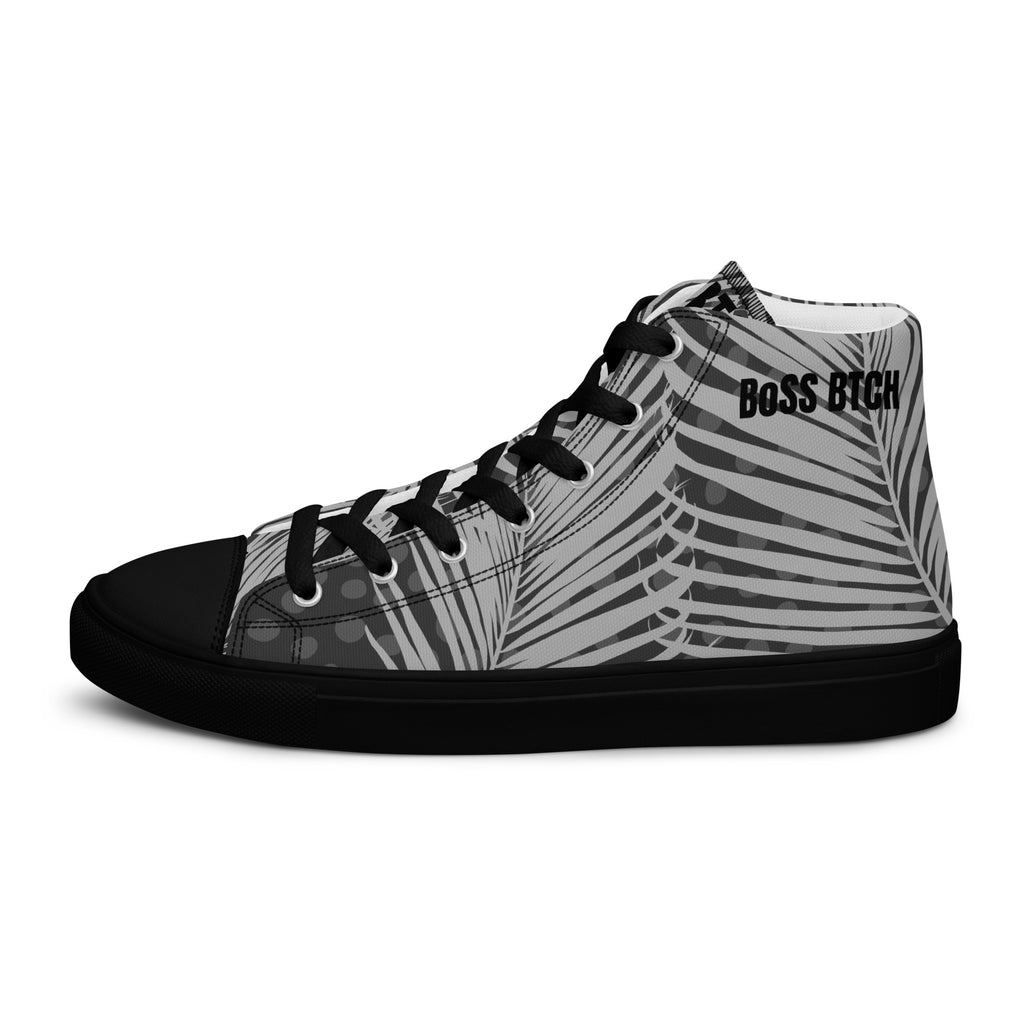 BoSS BTCH Women’s Fern Design High Tops - Boss BTCH