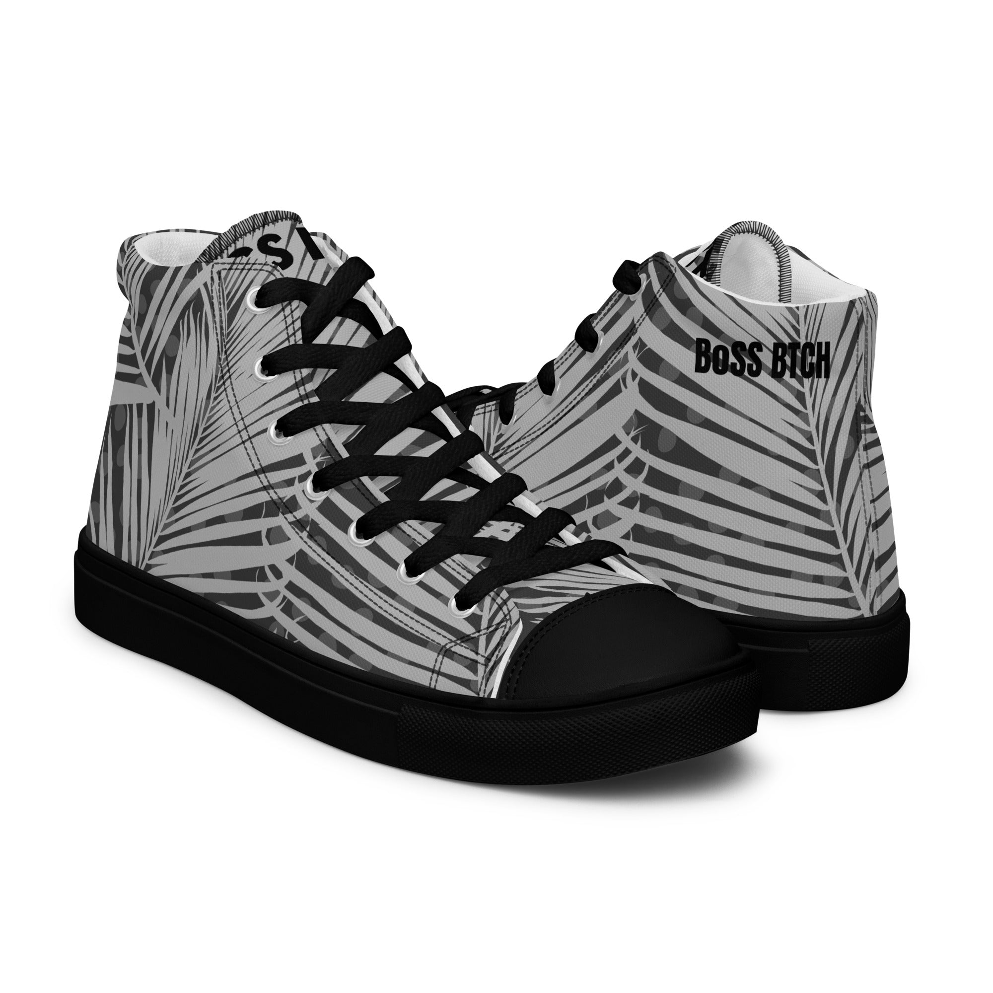 BoSS BTCH Women’s Fern Design High Tops
