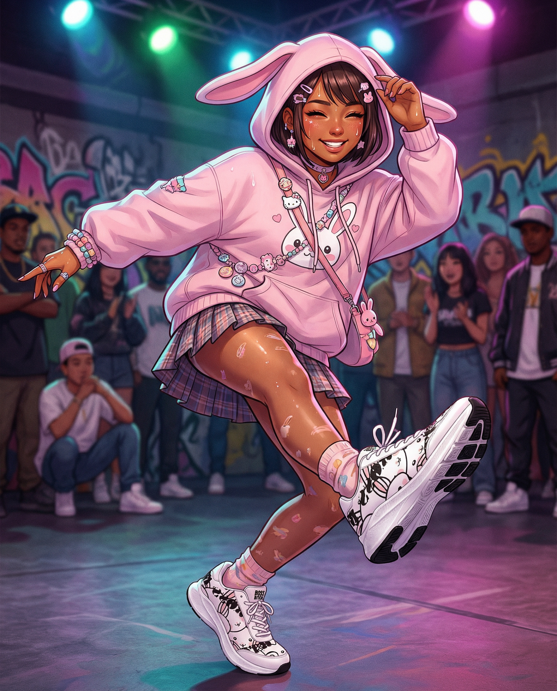 BoSS BTCH Kawaii Bunny Sneakers